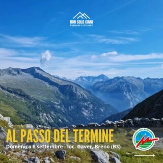📣 Domenica 6 settembre TRA STORIA E NATURA AL PASSO DEL TERMINE

‼️Ultimi posti‼️

⛰ Tra l’alta Val Caffaro e la Val Daone, ai piedi dell’imponente Cornone del Blumone, il Passo del Termine è luogo di grande fascino e suggestione, con i numerosi resti di manufatti e trincee della Grande Guerra che testimoniano del ruolo strategico assunto da questo valico. L’itinerario che lo raggiunge è un piccolo viaggio nella storia geologica che ha plasmato la parte meridionale del gruppo dell’Adamello.  
🟢 Escursione di medio impegno con buon dislivello. La salita è in genere progressiva con alcune sezioni sensibilmente più faticose. Terreno a tratti un poco sconnesso, ma privo di difficoltà tecniche da segnalare. Richiede buon allenamento. 

Tutti i dettagli sono qui sotto e nel link che vi lascio di seguito, ma per qualsiasi informazione in più scrivetemi. Vi aspetto!

📅 DOMENICA 6 SETTEMBRE
📍 RITROVI: 
– 06.10 a Quinzano d’Oglio (BS), parcheggio piazza Garibaldi
– 06.45 a Brescia, parcheggio metro Sant’Eufemia – Buffalora
– 08.30 a loc. Gaver, Breno(BS), parcheggio presso Locanda Gaver 
⬆️ ASCESA TOTALE: 830 m
➡️ SVILUPPO: 13 km
⏱ TEMPO DI MOVIMENTO: 6 h 
🦵🏼 IMPEGNO: medio
🎯DIFFICOLTÀ: Escursionistica
👫 GRUPPO: massimo 12 persone
💰 QUOTA: €. 25,00/persona
🟢 La quota include: organizzazione e assistenza di guida AMM, polizza RC, infortuni, costi di recupero, messaggistica satellitare per emergenze

🔗 INFO E ISCRIZIONI: www.nonsolocima.it (link in bio e nelle storie) 

#accompagnatoridimediamontagna #guidealpinelombardia #escursioni #EscursioniLombardia #inmontagnaconlaguida