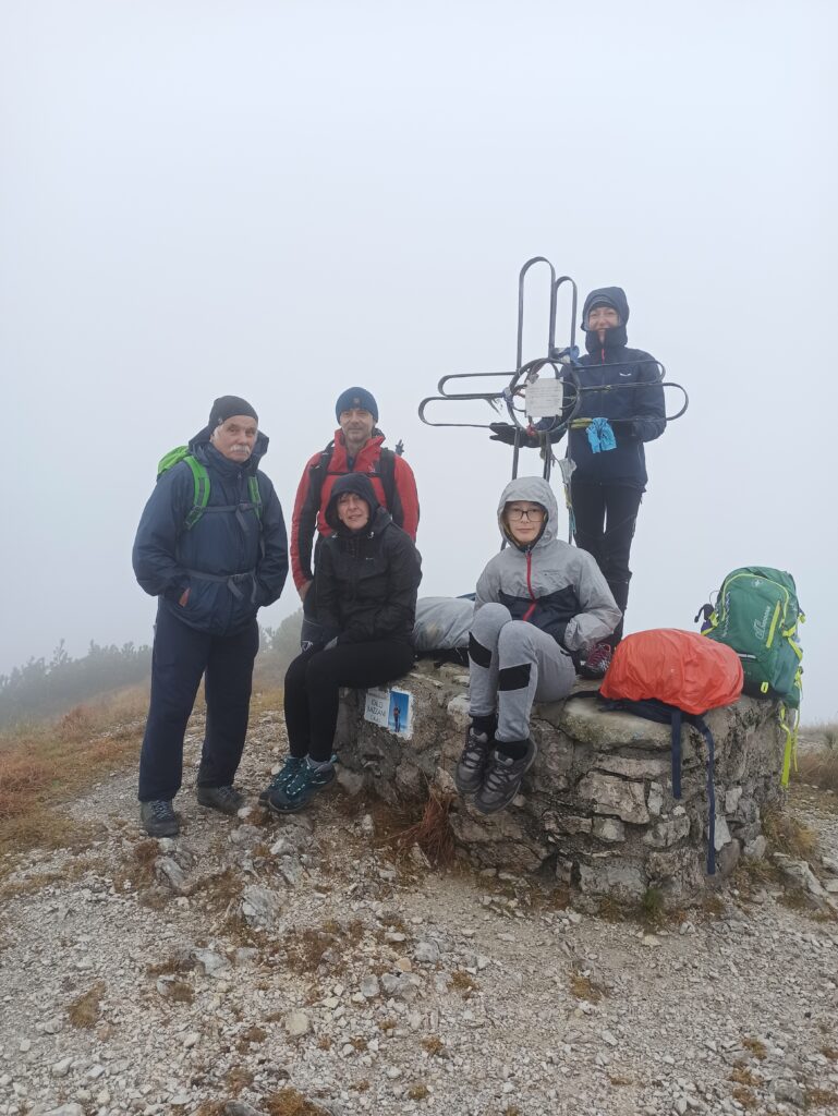 In cima alla Corna Blacca